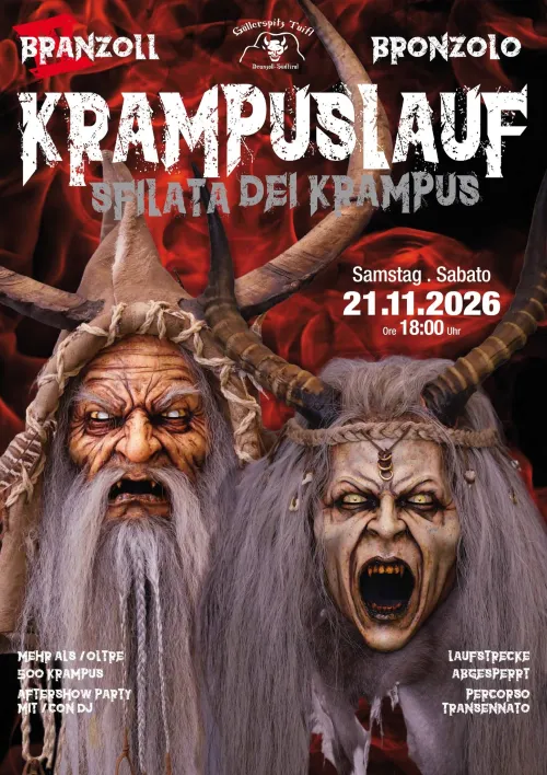 Krampuslauf Branzoll - Göllerspitz Tuifl